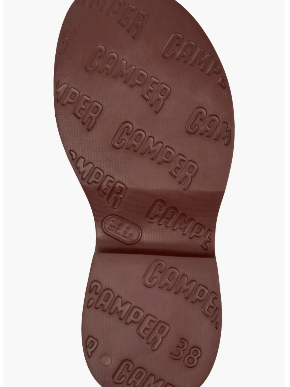 Camper Ankle Strap Lightweight Wedge Sandals in Burgundy 38EU / 7.5US - Picture 5 of 14